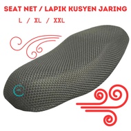 SEAT NET MOTOR L / XL / XXL SEAT NET COVER SEAT JARING LAPIK SEAT MOTOR Y100 Y110 SS2 LC135 EX5 WAVE