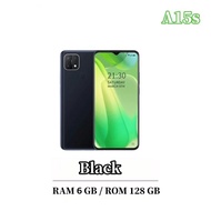 สมาร์ทโฟน A15s RAM6GB+ROM128GB หน้าจอกว้าง 6.52นิ้ว Android 10 แถมฟรีอุปกรณ์ครบชุด มีสินค้าพร้อมส่ง