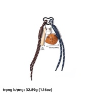 Nữ Tự Làm Thủ Công Dây Móc Khóa Nylon GTA5 Jinx Thiết Kế Bức Xạ Nắp Chai Bóng Chày Golf Gấu Áo Mặt D