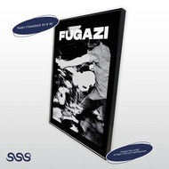 FUGAZI POSTER MUSIC POSTER/ FRAMEBLOCK POSTER/ 600