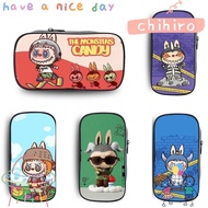 CHIHIRO Pencil Cases, Large Capacity Cute Cartoon Labubu Pencil Bag, Storage Bag