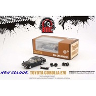 BM Creations 1/64 Toyota Corolla E70 Black