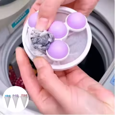 Floating Hair Filtering Mesh For Washing Machine Cleaning Machine Pet Fur Hair Removal Trap Mesh Dir