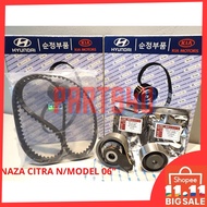 NAZA CITRA NEW MODEL 06" onwards, SPORTAGE 06" TIMING BELT KIT SET 100K (24312-23201-N) 113RU25.4 / 