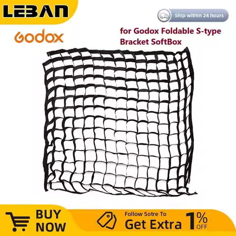 Godox Honeycomb Grid 40x40cm 50x50cm 60x60cm 80x80cm for Godox Foldable S-type Bracket SoftBox Suitb