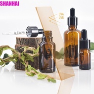 SHANHAI Dropper Bottle with Scale 5ml-100ml Amber Aromatherapy Vials Empty Essential Oil Dropper Bot