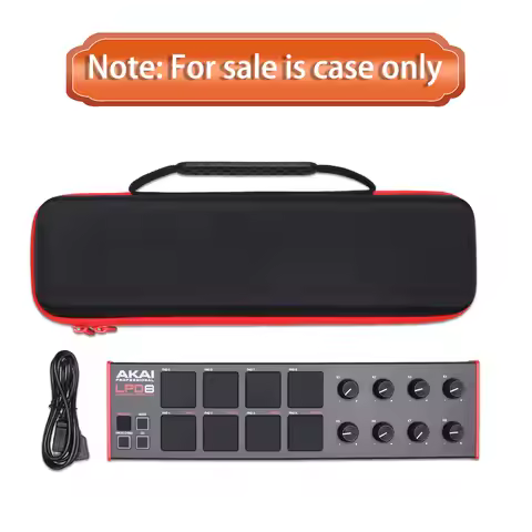 LTGEM Case for AKAI LPD8 Professional USB MIDI Controlle Music Device Storage Box(case only!!!)