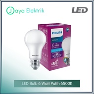 [RETAIL] Philips LED 6 Watt White Lamp Cool Daylight 6500K (6W 6W 6Watt) - LED Bulb