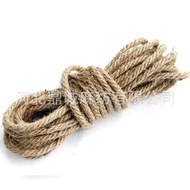 🛒Free Shipping🛒Factory Direct Sales Jute Rope，Various Sizes and Sizes Craft Hemp Rope Tug of War Rope Industrial Rope