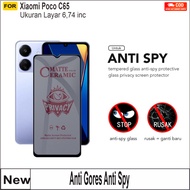 LAYAR Ceramic Anti-SPY Screen Protector C65 Anti-Scratch Screen Protector