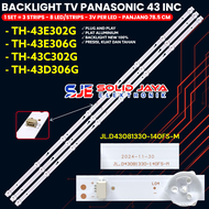 BACKLIGHT TV PANASONIC 43 INCH TH-43C302G TH-43D302G TH-43E302G TH-43D306G TH-43E306G JL.D43081330-1