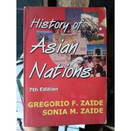History of Asian Nations 7th Edition by: Zaide