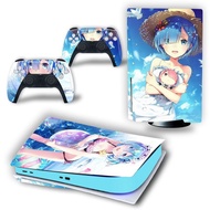 Suitable for Sony PS5 Optical Drive Version Sticker PS5 Digital Version Film PS5 Cartoon Beauty Fema