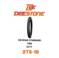 Deestone ยางนอกมอเตอร์ไซค์  275-18 D777