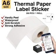 LowestPrice&amp;HiqhQuality A6 Thermal Sticker Roll Thermal Label Sticker ROLL READY STOCK