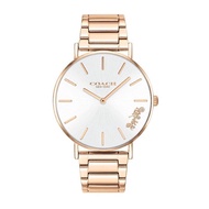 Coach Perry Silver White Women's Watch (14503576)