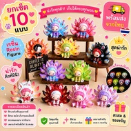 Art Toy Fox 9 Tails 10 Styles Kitsune Nine Figure Miniature Model Collectible Colorful Pattern