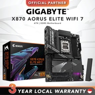[FAST SHIP] GIGABYTE X870 AORUS ELITE WIFI 7 | ATX | DDR5 Motherboard