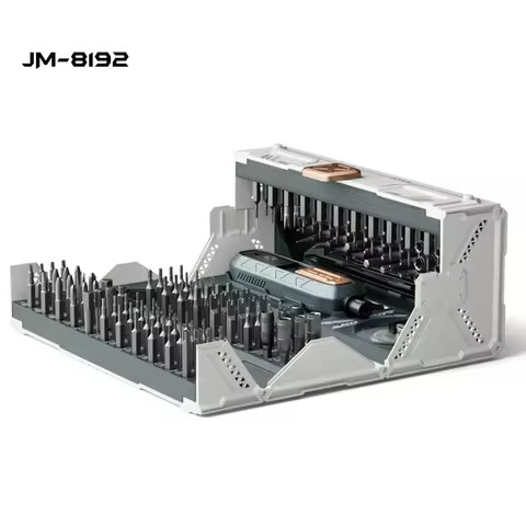 JAKEMY JM-8192 180 in 1 Magnetic CR-V Bits Precision Screwdriver Tool Set Mobile Phone PC Watch Repa