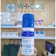 WOODS PHARMACY WARI ETHYL CHLORID SPRAY 100ML