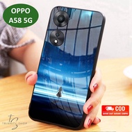 Glass Softcase For Oppo A58 (5G) - OPPO A58 (5G) Phone Case [T38].