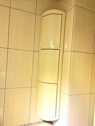 浴室旋轉收納櫃三層轉角三角置物架