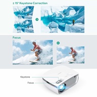 ❂Aukey RD-850 Wireless Wi-Fi Mini Projector with 1080p Resolution Support Smartphone Screen Sync