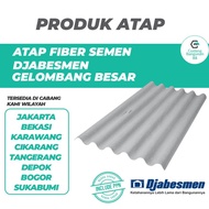 ATAP ASBES GELOMBANG BESAR DJABESMEN ATAP