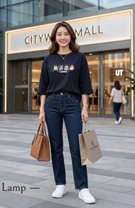 Kaos uniqlo Labubu Oversize Lngn.7/8
