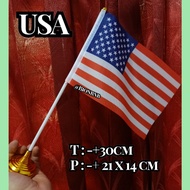 USA AMERICA FLAG USA AMERICA TABLE FLAG USA AMERICA HAND FLAG IMPORT PRINTING