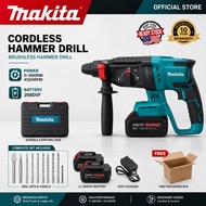 MAKITA Cordless Hammer Drill Brushless Hammer Drill Heavy Duty Cordless Hammer Drill Tools Bateri Ge
