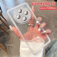 Vivo X200 5G 2024 Square Soft Clear Casing For Vivo X200 VivoX200 X 200 200X Pro Mini 4G 5G 2024 Cam