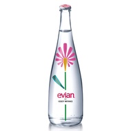 Evian x Issey Miyake Glass Bottle
