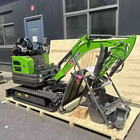 Custom Mini 1.2Ton Excavator Hydraulic Construction Equipment CE Euro 5 for Garden Use