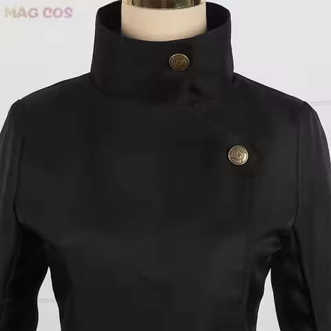 Sky05 Anime JJK Season 2 Shoko Ieiri Cosplay Costume Black Dress Ieiri Shōko Wig School Uniform Skir