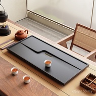 Set Tray Household Large Diamond Tea Tray Tea Tray Drainage Practical Tea Set Rectangular Tea Table 