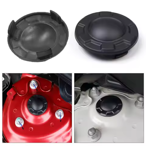 2Pcs ABS Black Shock Absorber Cover Dust Cap Protective Cover Fit for For Mazda 3 6 CX5 CX-5 CX-9 20