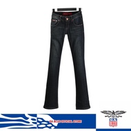 GA Blue 908 Women's Low Rise Mini Boot Jeans - 2057