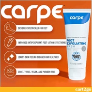 Carpe Exfoliating Foot Scrub Foot Wash Odor Protection Feet Exfoliator Scrub & Foot Odor Eliminator