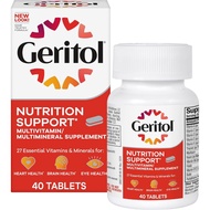 Geritol Multivitamin Supplement, 40 Tablets Contains B-Vitamins, Antioxidants, Vitamins C, E & D and