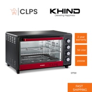 Khind Electric Oven 50L/52Litre OT50 OT5205 OT-50 OT-5205