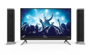 BEKAS! SHARP Digital LED TV 32 Inch + Tower Speaker 2T-C32BD1 / C 32 BD1