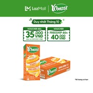 Thùng 48 Hộp Sữa Chua Lên Men Tự Nhiên Yomost Hương Cam 170ml (48x170ml)