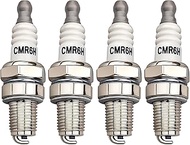 Pack of 4 CMR6H Spark Plug NGK CMR6H Spark Plugs Replacement Part for Most Lawn Mowers, Lumberjack T