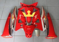 ชุดสี เฟรม ฮอนด้า เวฟ 100s Honda wave 100 S wave 100s รถปี2005 ครบชุดทั้งคัน 10 ชิ้น โทนสีส้ม ติด