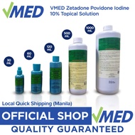 VMED Zetadone Povidone Iodine 10% Topical Solution 30mL/60mL/120mL