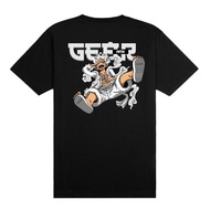 KATUN Freaky Tshirt Luffy Gear 5 Black Tees Cotton