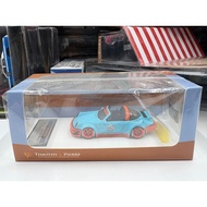 [Out of Print Single Set] TP 64 Scale 964 911 Singer Targa Bay Oil Color Matching 1/64 Convertible C