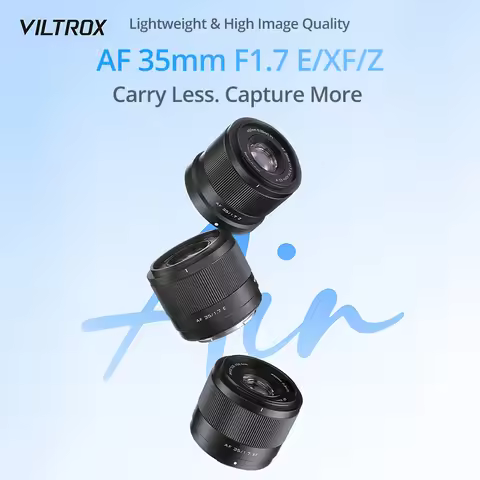 Viltrox AF 35mm F1.7 Air APS-C Auto Focus large aperture Portrait Camera Lens for Sony E Mount Fuji 