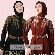 TN Hikmat Fashion Original A3006 Abaya Hikmat� noerbutikmuslim Gamis